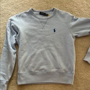 Polo by Ralph Lauren Sky Blue Crewneck Sweatshirt